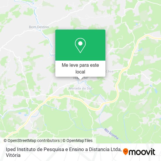Iped Instituto de Pesquisa e Ensino a Distancia Ltda mapa