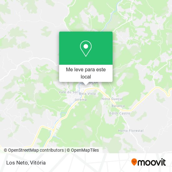 Los Neto mapa