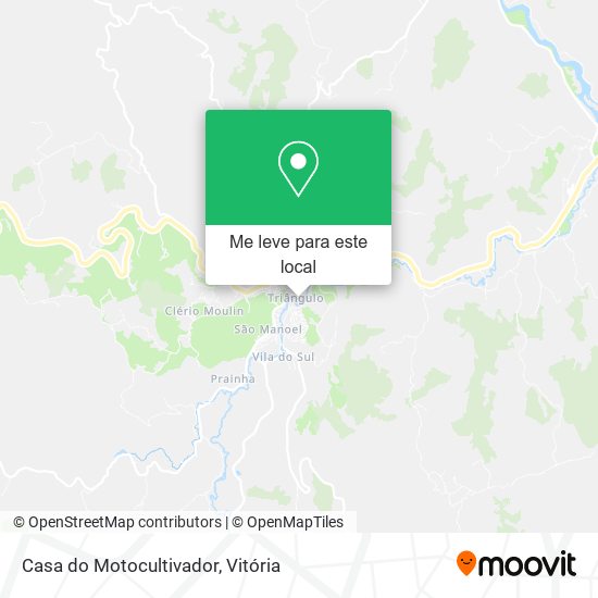 Casa do Motocultivador mapa