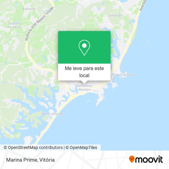 Marina Prime mapa