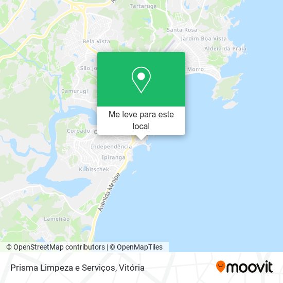 Prisma Limpeza e Serviços mapa