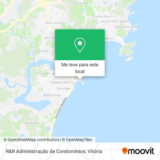 R&R Administração de Condomínios mapa