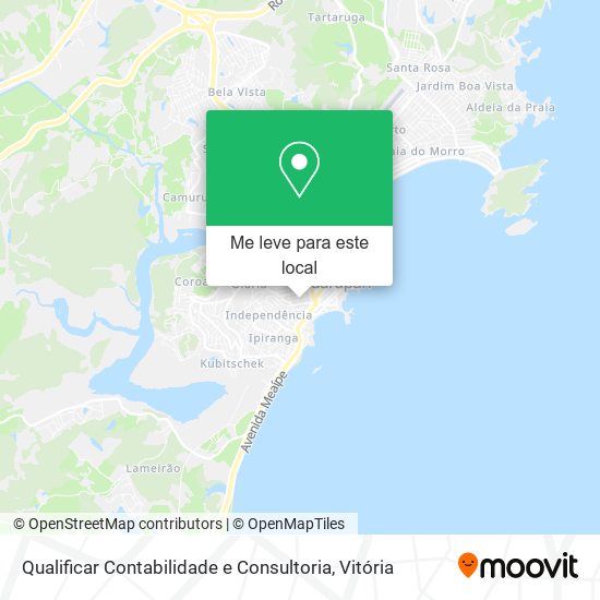 Qualificar Contabilidade e Consultoria mapa