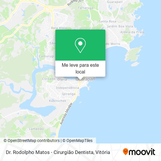 Dr. Rodolpho Matos - Cirurgião Dentista mapa