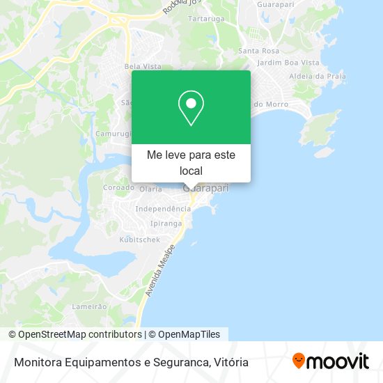 Monitora Equipamentos e Seguranca mapa