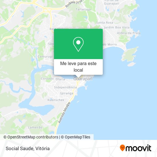 Social Saude mapa