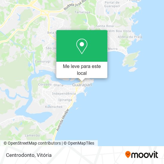 Centrodonto mapa