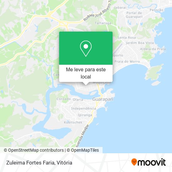 Zuleima Fortes Faria mapa