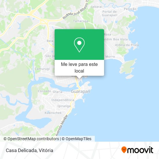 Casa Delicada mapa