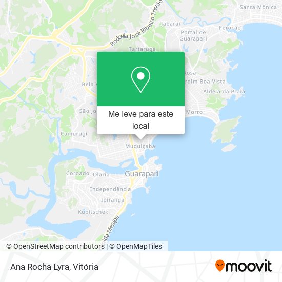Ana Rocha Lyra mapa