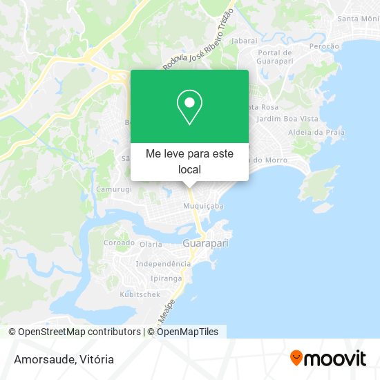 Amorsaude mapa