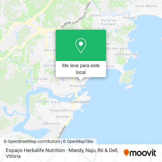 Espaço Herbalife Nutrition - Mandy, Naju, Rô & Dell mapa