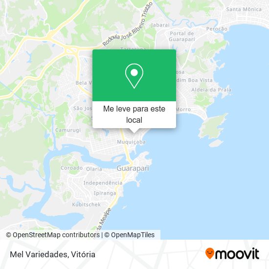 Mel Variedades mapa