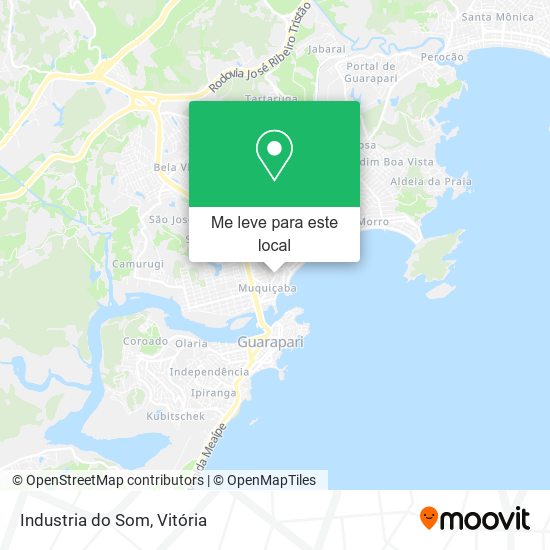 Industria do Som mapa