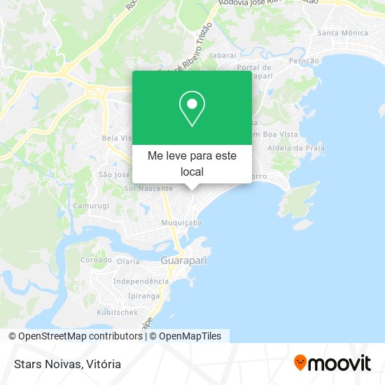 Stars Noivas mapa