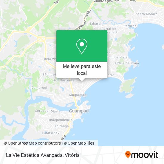 La Vie Estética Avançada mapa