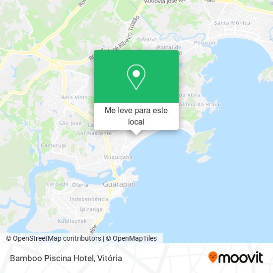 Bamboo Piscina Hotel mapa