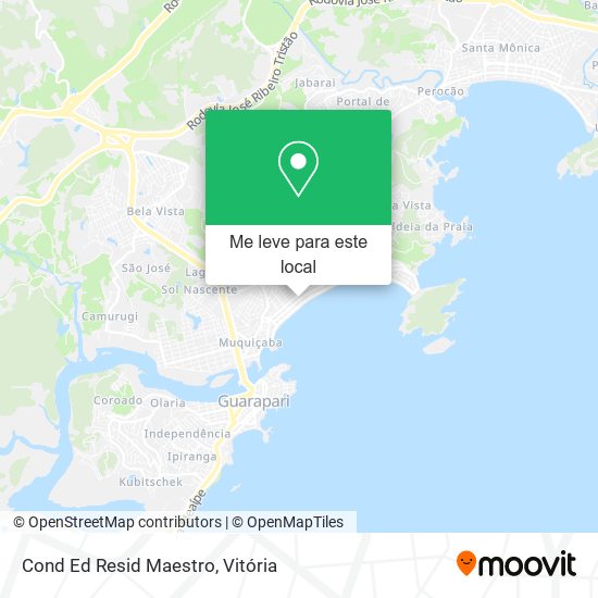 Cond Ed Resid Maestro mapa