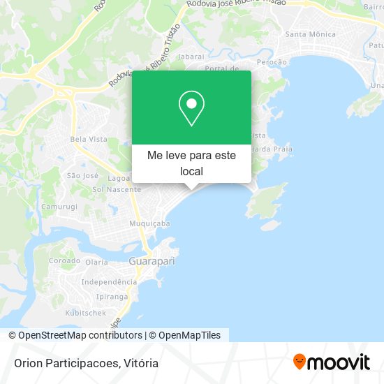 Orion Participacoes mapa