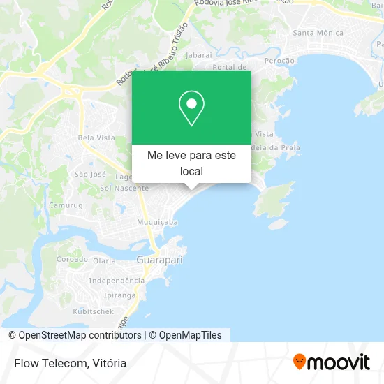 Flow Telecom mapa