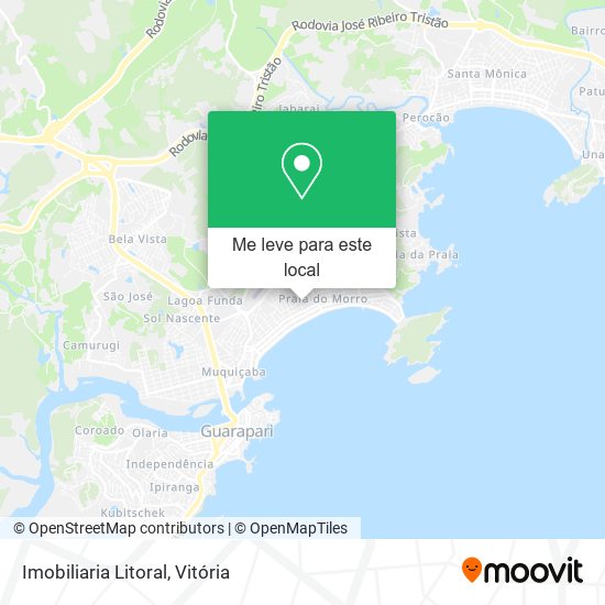 Imobiliaria Litoral mapa
