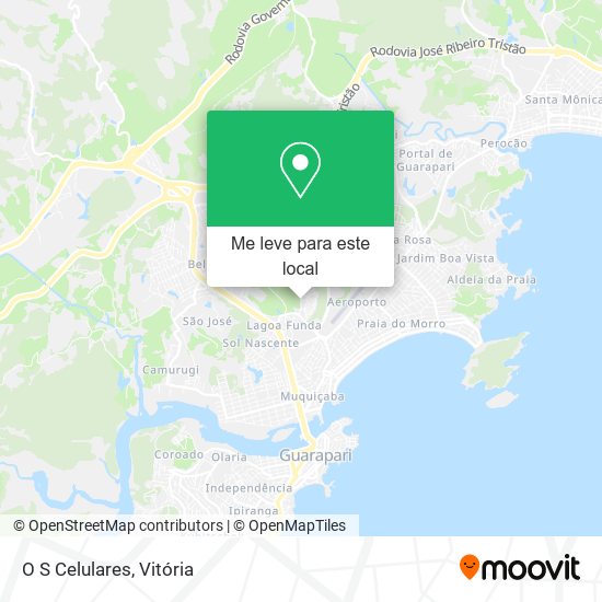 O S Celulares mapa