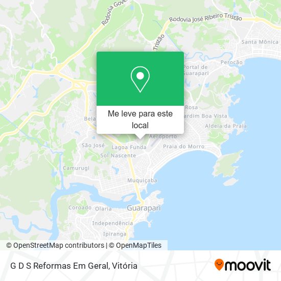 G D S Reformas Em Geral mapa