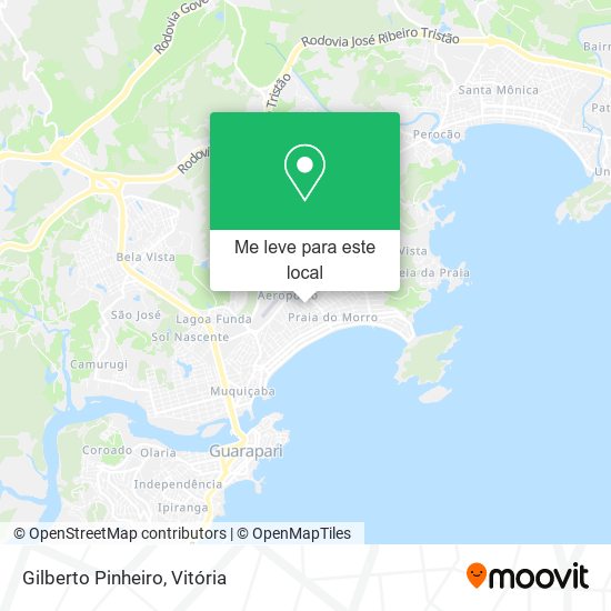 Gilberto Pinheiro mapa