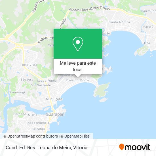 Cond. Ed. Res. Leonardo Meira mapa
