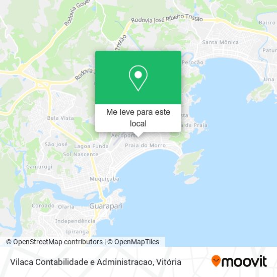 Vilaca Contabilidade e Administracao mapa