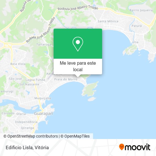 Edificio Lisla mapa