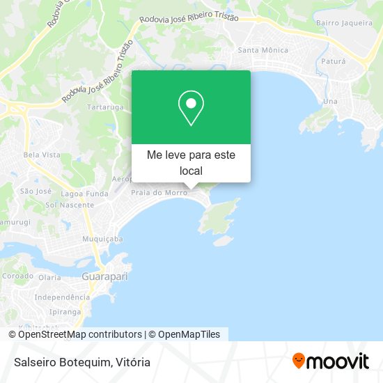 Salseiro Botequim mapa