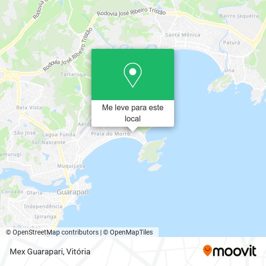 Mex Guarapari mapa