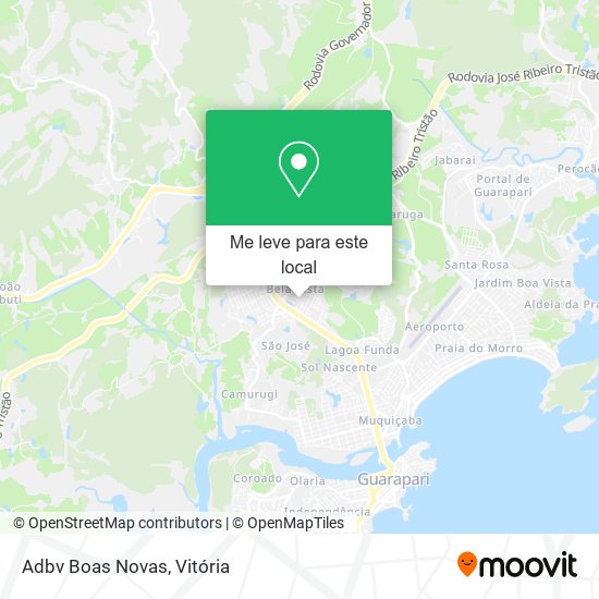 Adbv Boas Novas mapa