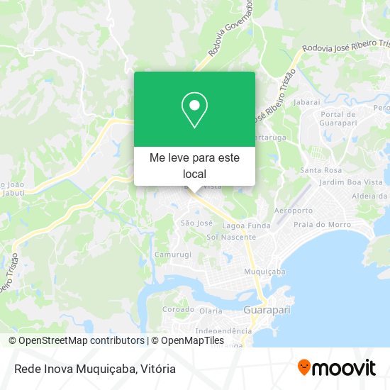 Rede Inova Muquiçaba mapa
