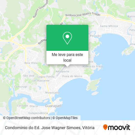 Condominio do Ed. Jose Wagner Simoes mapa