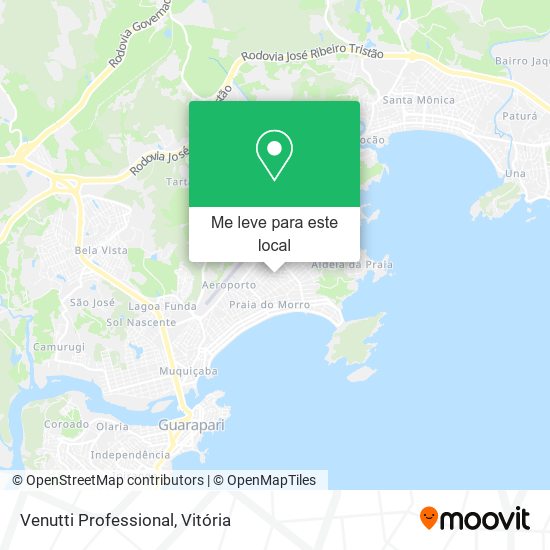 Venutti Professional mapa