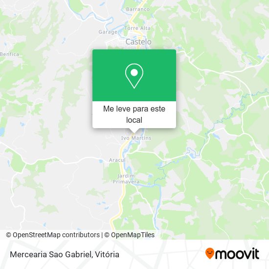 Mercearia Sao Gabriel mapa