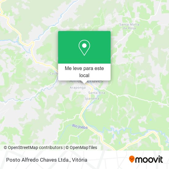 Posto Alfredo Chaves Ltda. mapa