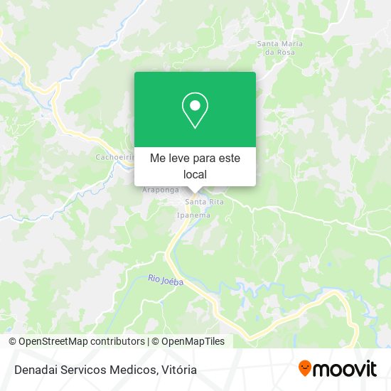 Denadai Servicos Medicos mapa