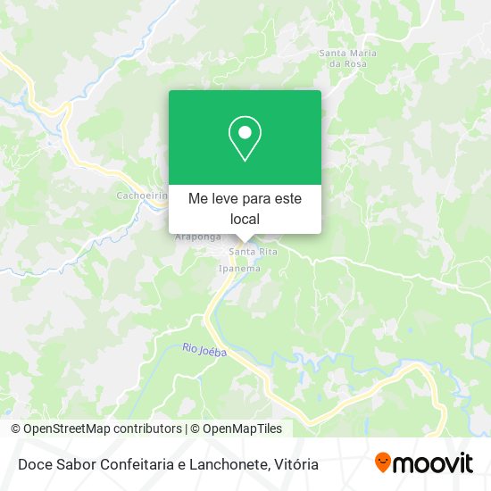Doce Sabor Confeitaria e Lanchonete mapa
