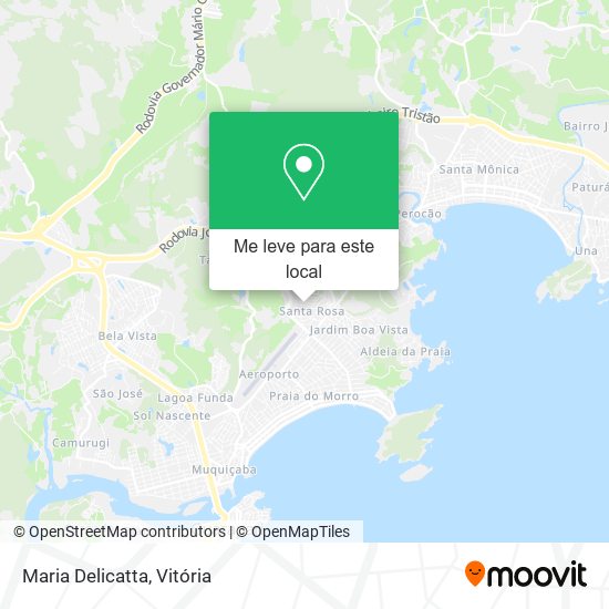 Maria Delicatta mapa