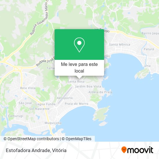 Estofadora Andrade mapa