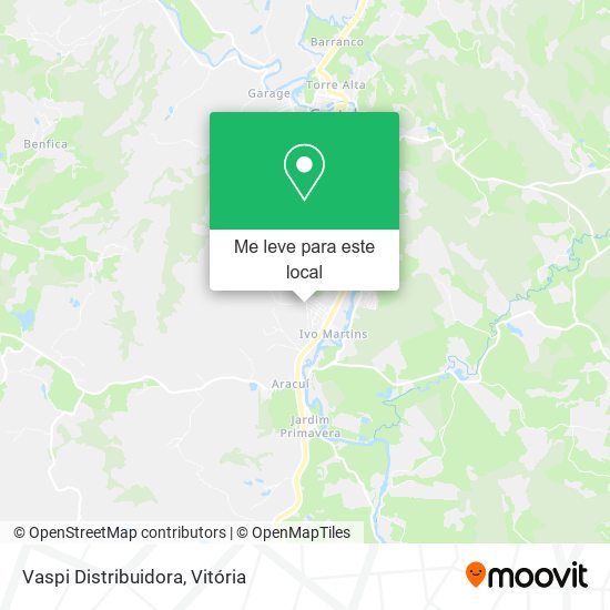 Vaspi Distribuidora mapa