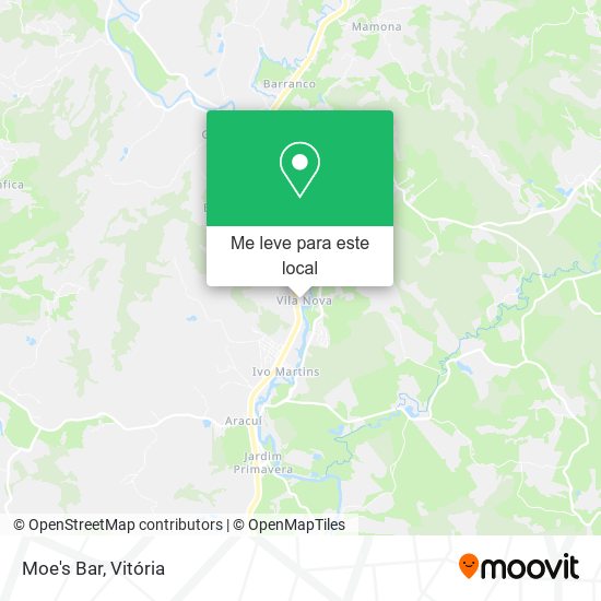 Moe's Bar mapa