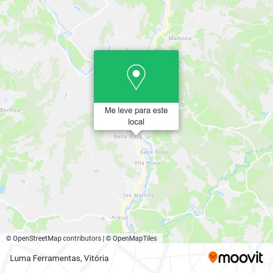 Luma Ferramentas mapa