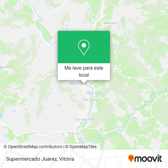 Supermercado Juarez mapa