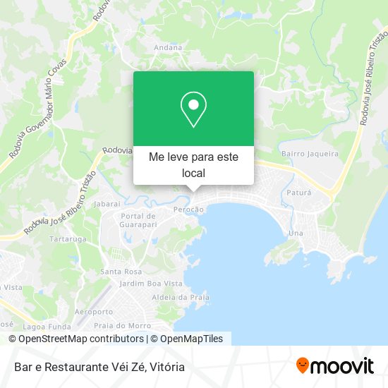 Bar e Restaurante Véi Zé mapa