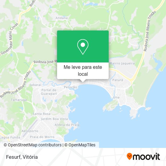 Fesurf mapa