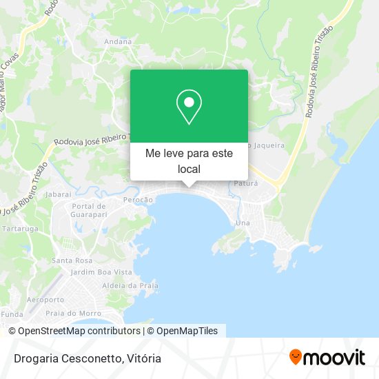 Drogaria Cesconetto mapa
